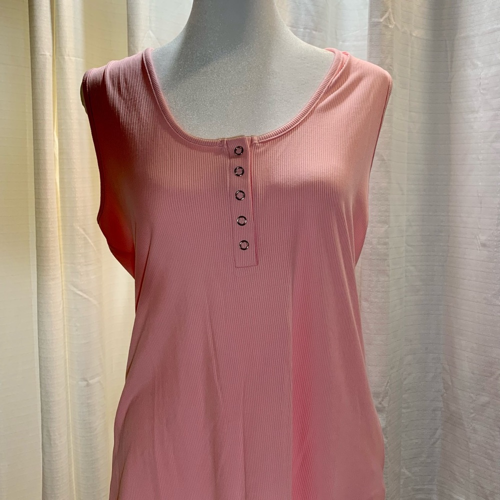 Scoop neck Ribbed Tee 2 Pack - Picture 7 of 9